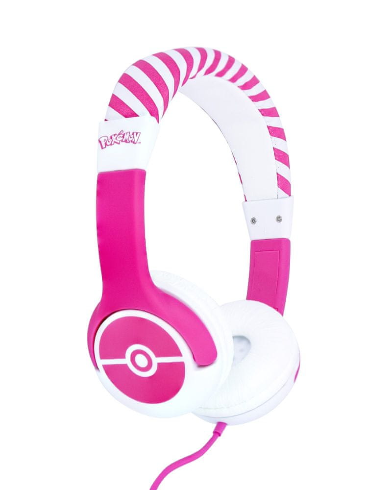 OTL Tehnologies Pokémon Pink Pokeball detské slúchadlá